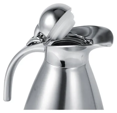 Obrázek produktu pro Nerezová konvice na kávu s dvojitou vakuovou izolací Thermo Jug Hot Water Bottle 1,5 l Silver