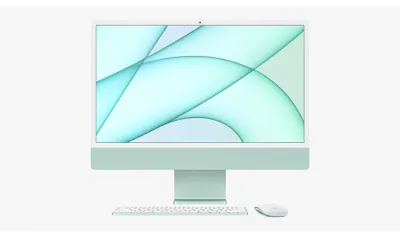 Produktbild von Apple iMac , 61 cm (24"), 4.5K Ultra HD, Apple M, 8 GB, 256 GB, macOS Big Sur