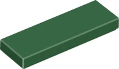 Produktbild von 250 Stück LEGO, Teil Nr. 63864 in Dunkelgrün (Dark Green)