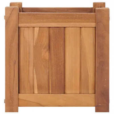 Image de vidaXL Lit surélevé 30x30x30 cm bois massif teck