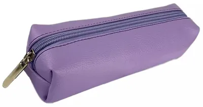 Immagine prodotto di Astuccio da scuola per ragazzi, forma rettangolare, colore viola pastello