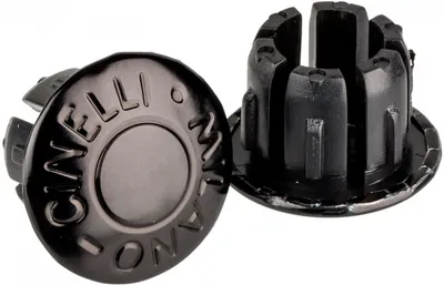 Produktbild von Cinelli Lenkradstopper - eloxiert Schwarz