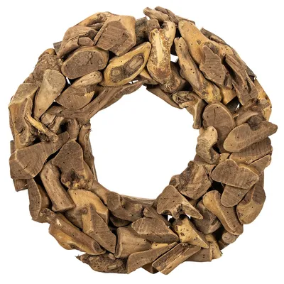 Produktbild von Deko Holzkranz für Tisch, Tür und Wand