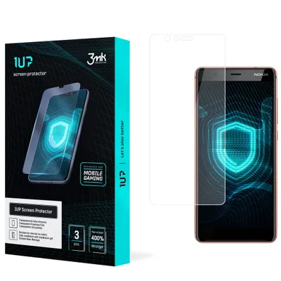 Produktbild von 3mk Display Schutzfolie 1UP für Nokia 5.1 transparent Gaming (3 Stück)