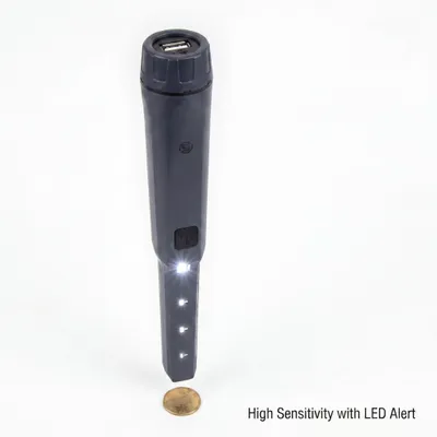 Image de Détecteur de métaux - Localisateur de précision au lithium-ion - Rechargeable - Batterie non incluse - Sans écran LCD - Modèle NXGD02 - Pour la recherche de trésors