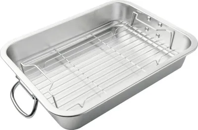 Produktbild von TENNEKER Edelstahl Grillschale m. Rost S