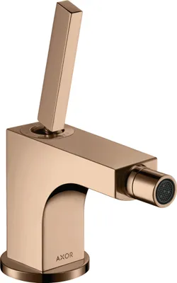 Produktbild von Einhebel-Bidetmischer AXOR CITTERIO DN 15 m ZAG 1 1/4Zoll polished red gold polished red gold