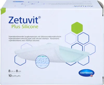 Produktbild von Zetuvit Plus Silicone steril, 10 St