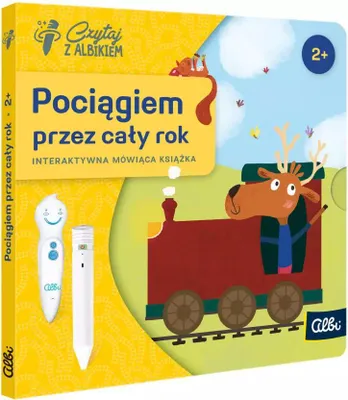 Image de Czytaj z Albikiem. Mini książka. Pociągiem przez cały rok