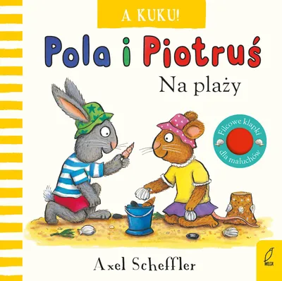 Produktbild von Pola i Piotruś A kuku! Książeczka na plaży z filcowymi elementami