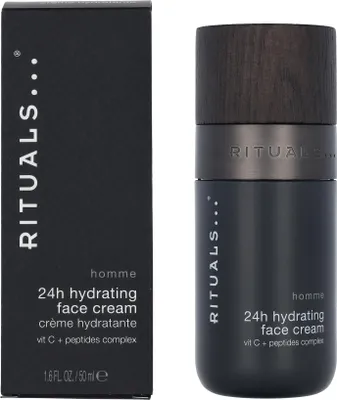 Produktbild von Vit C + Peptides Complex Rituals Homme 24H Hydrating Face Cream