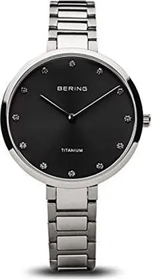 Produktbild von Bering Damen Uhr Armbanduhr Quarz - 11334-772 Titan