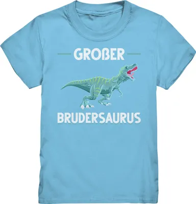 Produktbild von Trex Großer Bruder Shirt – Sky Blue / 98/104 (3-4)