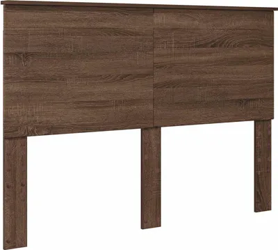 Image de vidaXL Tête de lit aspect chêne brun 100 cm Matériau dérivé du bois