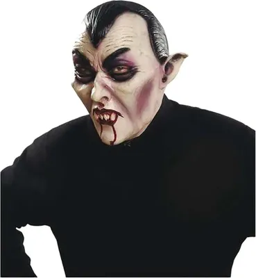Imagen del producto de Máscara de vampiro completa de látex, color , talla única