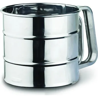 Imagen del producto de NAVA: Tamiz manual para harina, recipiente tamiz, ACER: de acero, para azúcar glas y harina