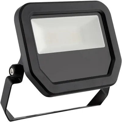 LED-Projektor 20 W, 4000 K, 2400 lm, schwarz