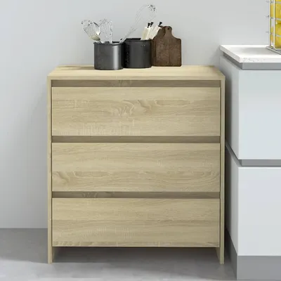 Obrázok produktu pre vidaXL Príborník Sonoma Dub 70x41x75 cm odvodený výrobok z dreva