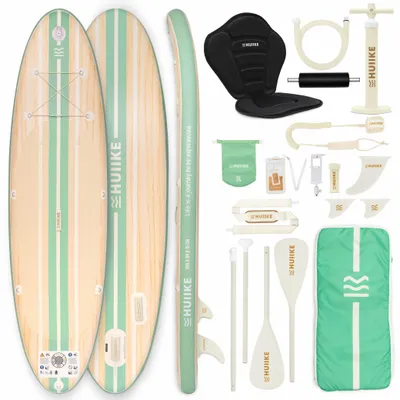 Produktbild von Stand Up Paddling Board Hochwertigem Zubehör – HUIIKE | Sup Board Aufblasbar, Stand Up Paddle Paulownia