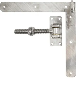 Produktbild von Verstellbares Ladenband 30 cm Edelstahl mit Ladenhaken Rechtsdrehend - Pro Stück
