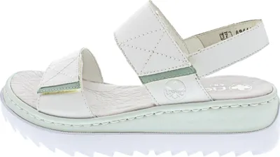Produktbild von Rieker Damen Klassische Sandalen V4475-80 Farbe: Weiß Größe: 37