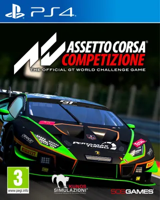 Produktbild von 505 Games Assetto Corsa Competizione, PlayStation 4, Multiplayer-Modus, E (Jeder), Physische Medien