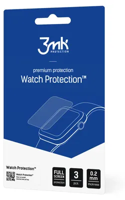 The image shows the packaging for a watch screen protector.
