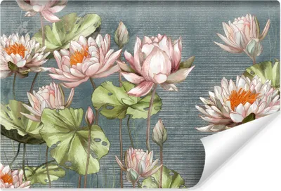 Produktbild von Muralo Vlies Fototapete BLUMEN Blätter Pflanzen Natur Wandtapete Br. 90cm x Hö. 60cm