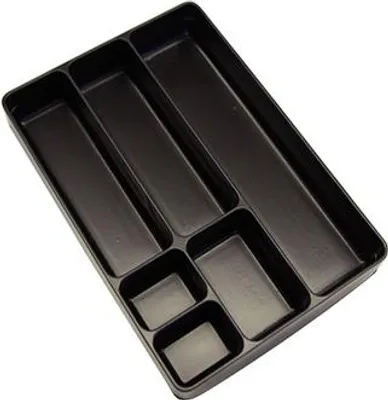 Produktbild von Einleger / Einteiler schwarz 6-fach