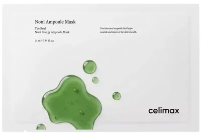 Produktbild von celimax The Real Noni Energy Ampoule Mask 25 ml nährende Tuchmaske