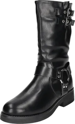 Produktbild von Schlupf-/Reißverschlußstiefelette Warmfutter bis 35mm Absatz (casual) HX23028-2-BK