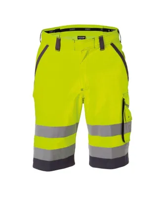 Produktbild von DASSY Warnschutz Shorts LUCCA Gr. 64  gelb/grau