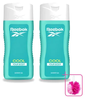Produktbild von 2 x Reebok Cool Your Body Douchegel - 400 ml - Sparpackung - 2 Stücke