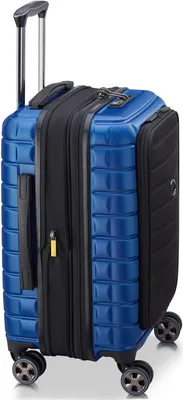 Produktbild von DELSEY PARIS mit Laptopfach Shadow 5.0 Expandable 4DR Business Cabin Trolley 55 Blue blau