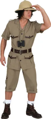 Produktbild von Safari Kostüm Dschungel Kai für Herren