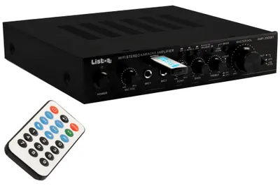 Produktbild von Verstärker Receiver mit Bluetooth und USB AMP3500BT