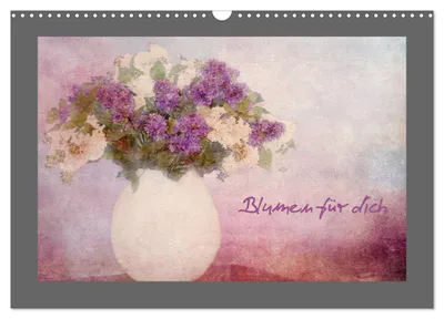 Produktbild von Blumen für dich (Wandkalender 2027 DIN A3 quer), CALVENDO Monatskalender