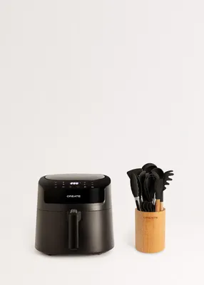 Produktbild von PACK AIR FRYER PRO LARGE 6.2 L + Küchenutensilien-Set
