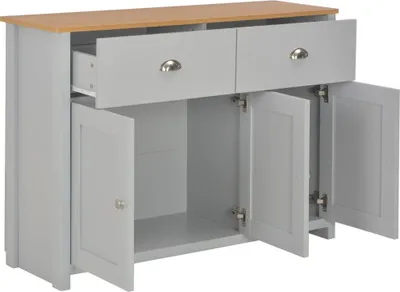 Obrázek produktu pro vidaXL Příborník Grau 112x35x81 cm