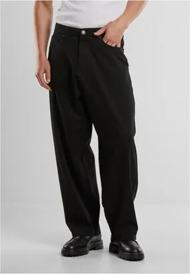 Obrázek produktu pro Kalhoty Urban Classics Tapered Twill Baggy Pants black - 36