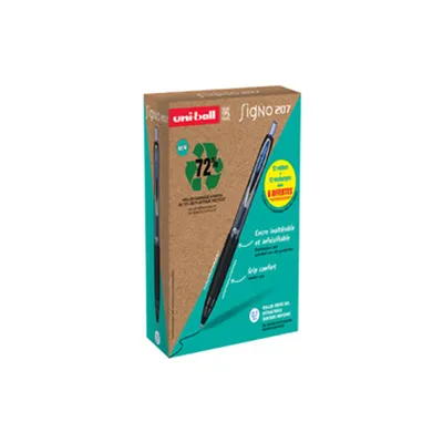 Produktbild von uni-ball Gel-Tintenroller SIGNO 207E, VALUE PACK, schwarz