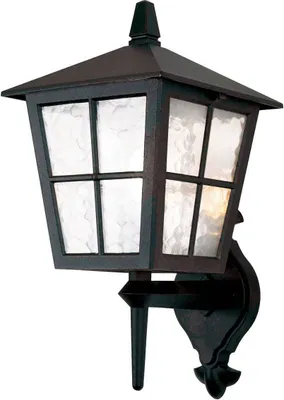 Produktbild von Elstead Canterbury Außen-Wandleuchte E27 44cm Schwarz IP43