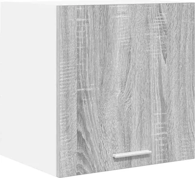 Produktbild von vidaXL Hängeschrank Grau Sonoma und Weiß 40 x 31 x 40 cm Holzwerkstoff