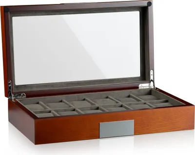 Produktbild von Heisse & Söhne - 70019-161 - Uhrenbox für 12 Uhren - Monteray 12 - mahagony