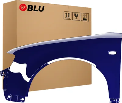 Produktbild von BLU Kotflügel Passend für Audi A4 B6 LY5K Links Blau BrilliantBlau | 2000-2004 | Vorderseite Vorne | Lackiert | Einbaufertig