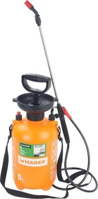 Produktbild von Famanu Drucksprüher 5L mit Edelstahl-Lanze - für Gartenpflege
