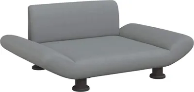 Obrázek produktu pro vidaXL Pelíšek pro psy Light Grey 70x45x28 cm Látka