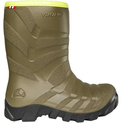 Produktbild von Viking Ultra Warm Kinder Winterstiefel aus Polyurethanmit Warmfutter Khaki/Black, 5-25100-6102