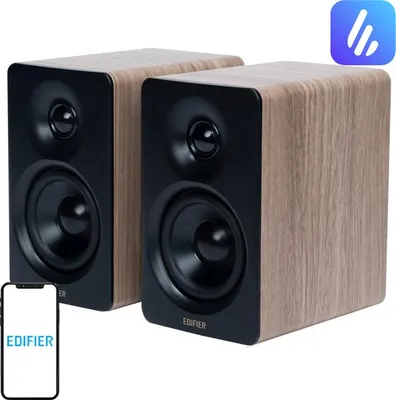 Image de Edifier M60     2.0 Bluetooth classic oak retail