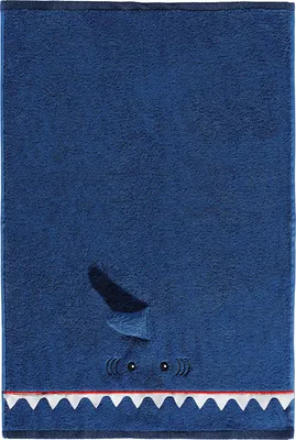 Produktbild von Erwin Müller Kinder-Handtuch Hai" blau 50x70 cm"